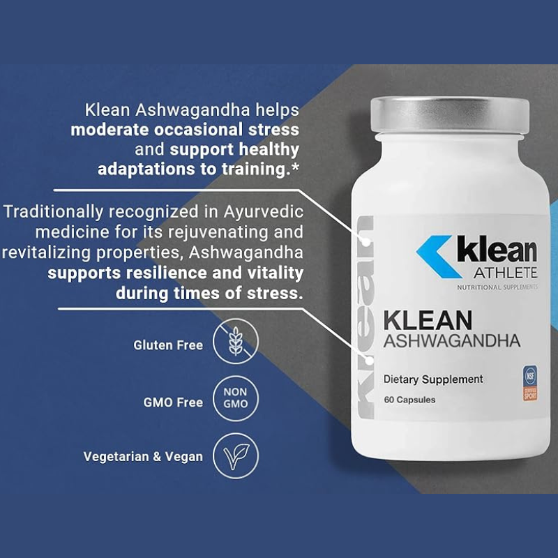 Klean Ashwagandha – NSF Certified Stress & Recovery Support - Sports Nutrition By Max Muscle