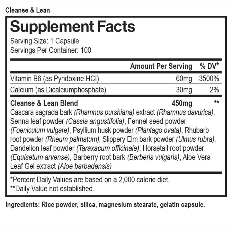 Max Muscle Sports Nutrition - Cleanse & Lean - 100 servings per container - Sports Nutrition By Max Muscle