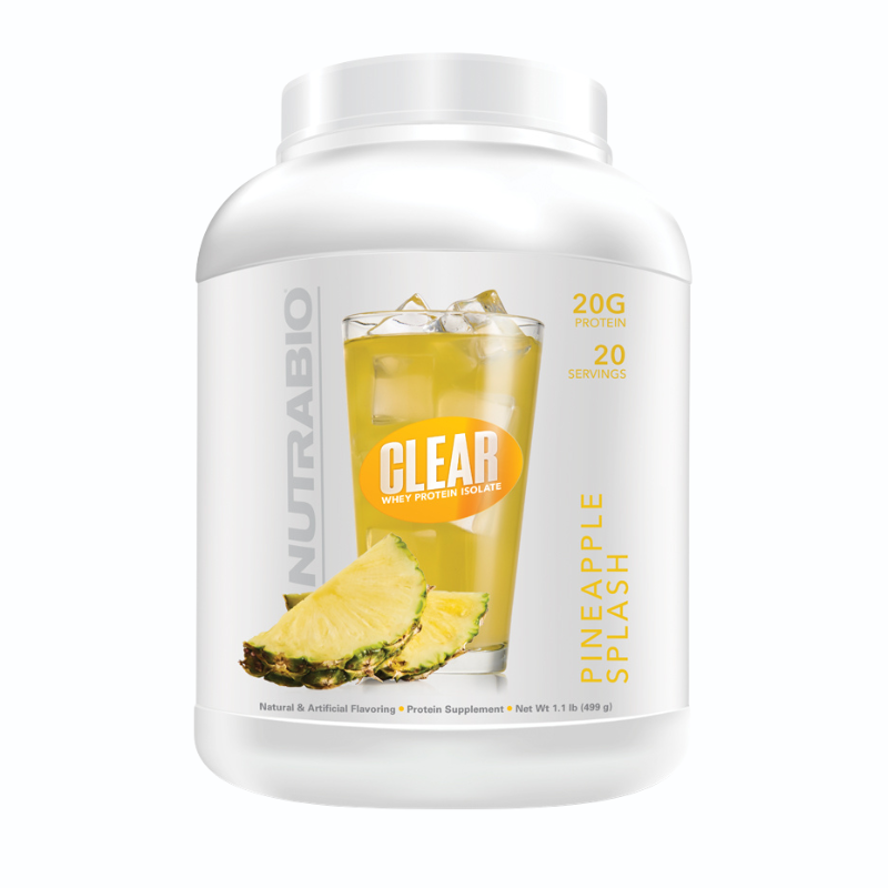 Clear Whey Protein Isolate 20 Servings Per Container - Sports Nutrition By Max Muscle