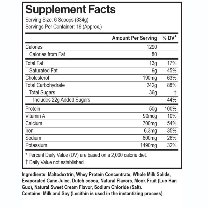 BIG MAX Weight Gainer by Max Muscle Sports Nutrition - 16 Servings Per Container - Sports Nutrition By Max Muscle