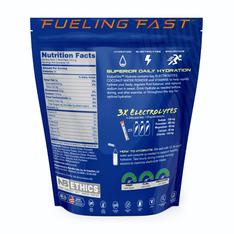 Hydrate Elite - 20 Servings Per Container - Sports Nutrition By Max Muscle