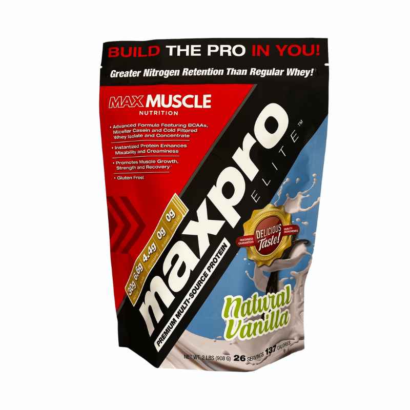 MaxPro Elite - 26/52 Servings Per Container - Sports Nutrition By Max Muscle