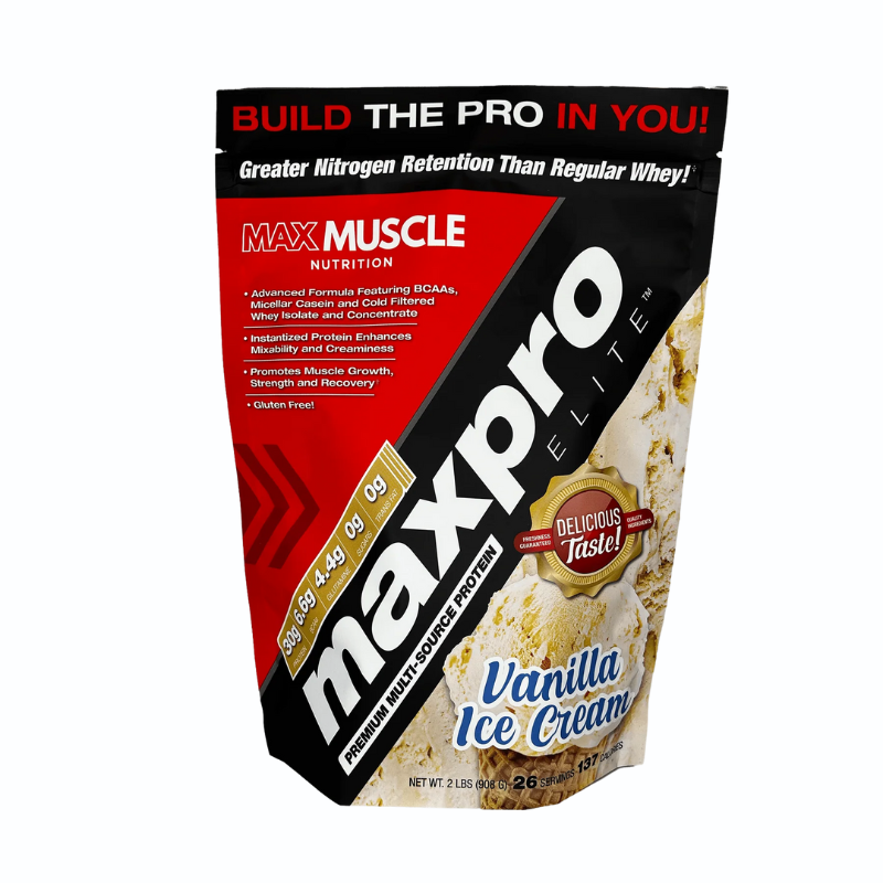 MaxPro Elite - 26/52 Servings Per Container - Sports Nutrition By Max Muscle