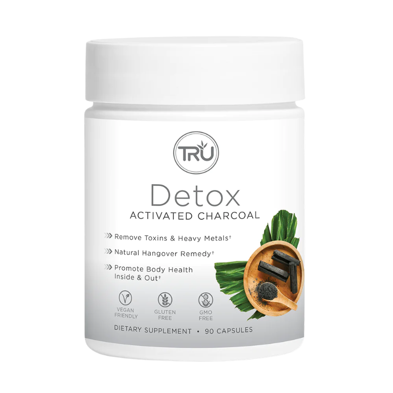 TRU Detox Activated Charcoal - 45 Servings Per Container - Sports Nutrition By Max Muscle