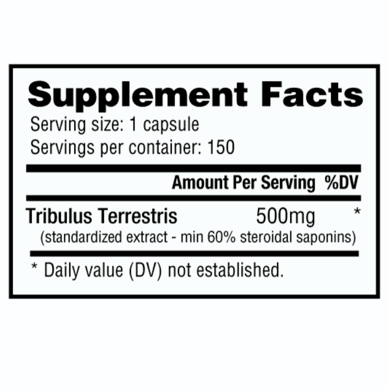 NutraBio Tribulus Terrestris - 150 Servings Per Container TESTOSTERONE BOOSTERS NUTRABIO