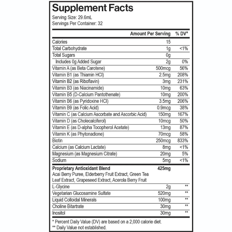Vit-Acell™ Liquid Multi-Vitamin & Mineral Formula - 32 Servings Per Container - Sports Nutrition By Max Muscle