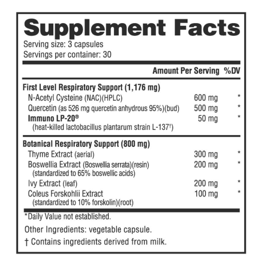 Lungs - 30 Servings Per Container - Sports Nutrition By Max Muscle