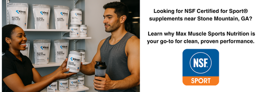 NSF Certified Supplements Near Me: Your Stone Mountain Guide