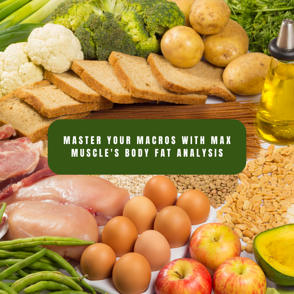 Master Your Macros with Max Muscle's Body Fat Analysis Sports