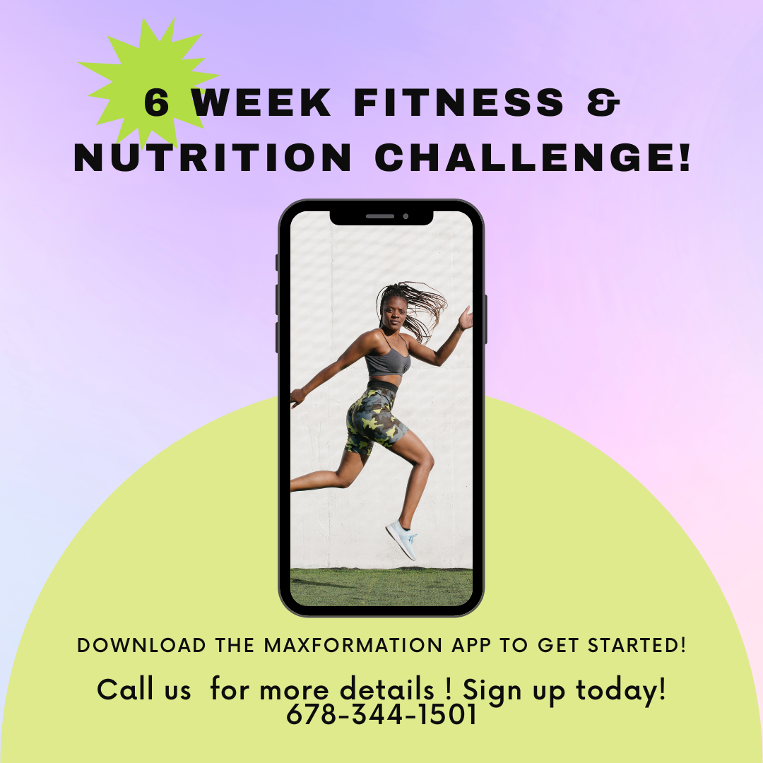The MaxFormation 6 Week Fitness Challenge
