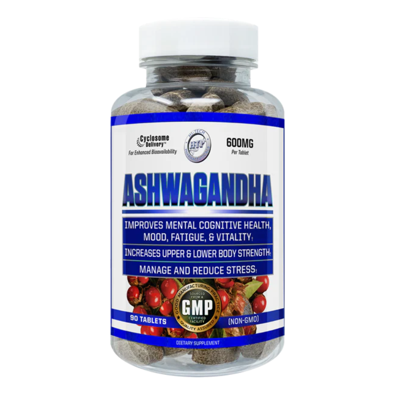 Hi-Tech Pharmaceuticals Ashwagandha - 90 Servings - Sports Nutrition By Max Muscle