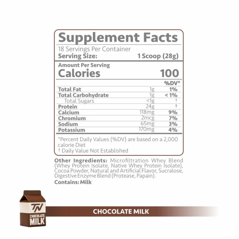 Titan Whey Isolate - 18 Servings Per Container