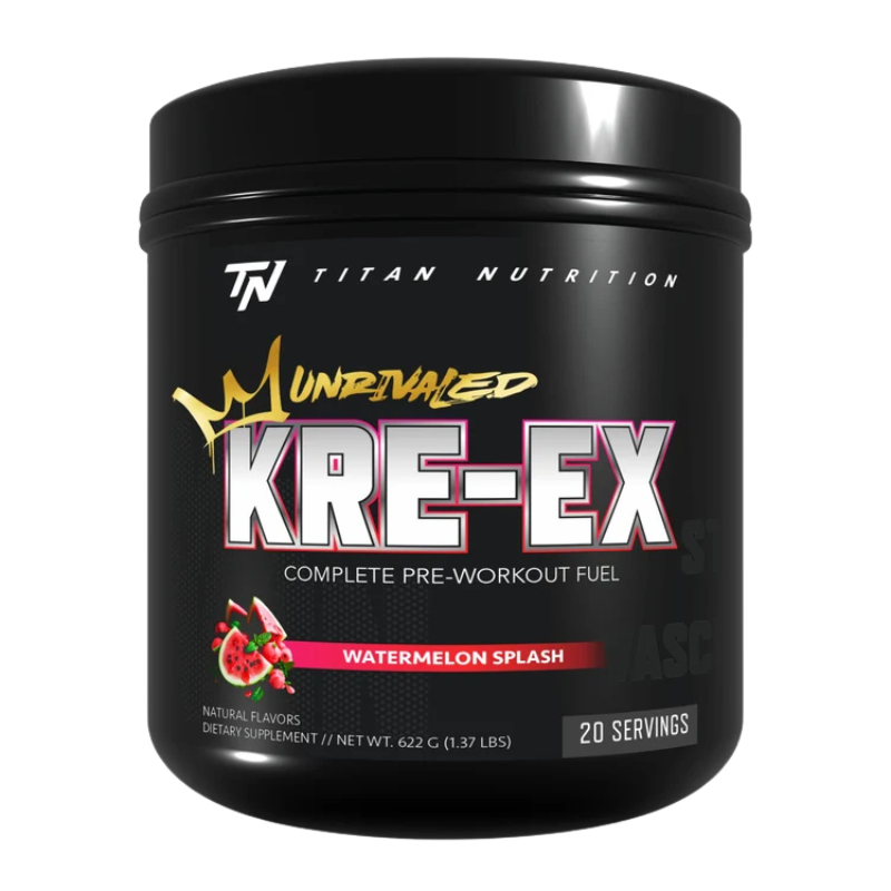 KRE-EX™ Unrivaled - 20 Servings Per Container SPORTS PERFORMANCE Titan Nutrition Watermelon Splash