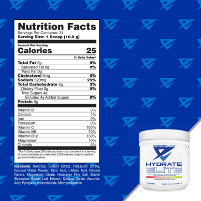 Hydrate Elite - 20 Servings Per Container - Sports Nutrition By Max Muscle