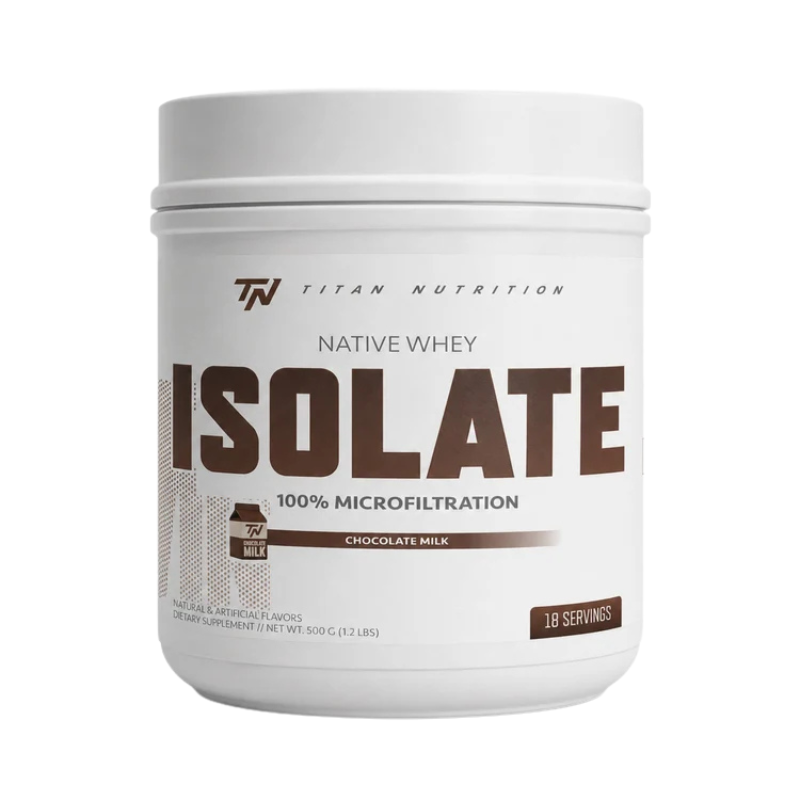 Titan Whey Isolate - 18 Servings Per Container