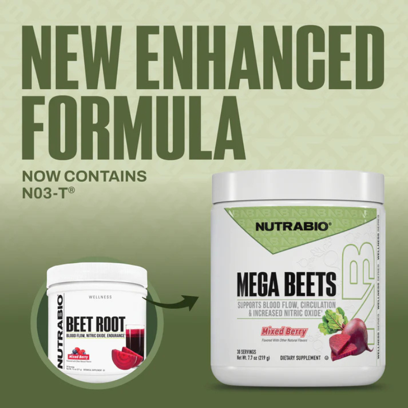 Mega Beets - 30 Servings HEALTH & WELLNESS NutraBio