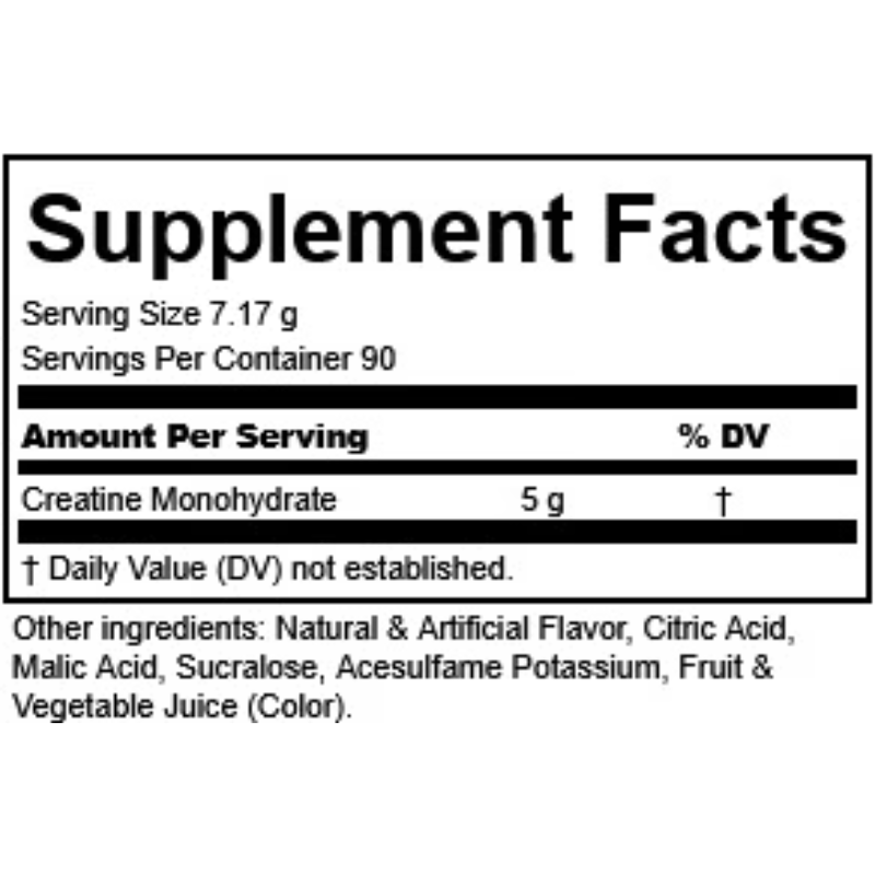 Max Creatine — Pure Creatine Monohydrate (90 serving per container) SPORTS PERFORMANCE Max Muscle Sports Nutrition