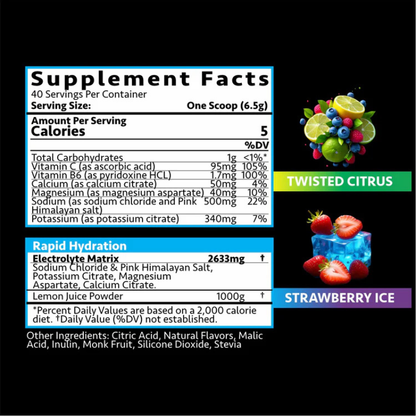 Thirst+ – Hydration Matrix for Hard Training in Stone Mountain, GA (40 Servings)