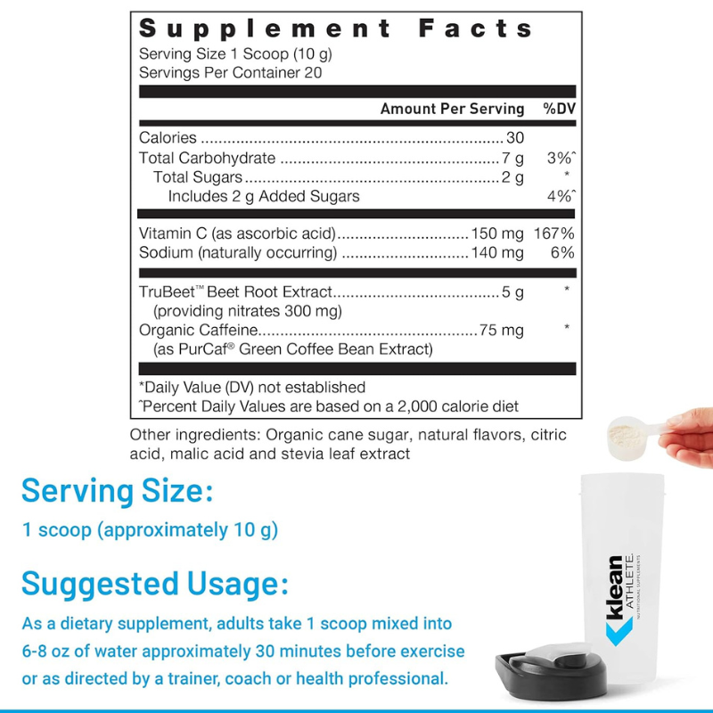 Klean Pre-Workout – NSF Certified Clean Energy & Focus - Sports Nutrition By Max Muscle