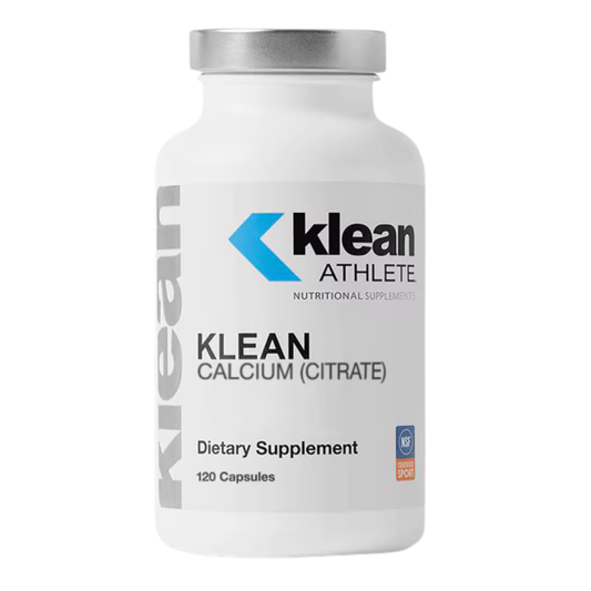 Klean Calcium (Citrate) – Bone Health Support for Active Adults (Servings Per Container 60) VITAMINS & MINERALS Klean Athlete