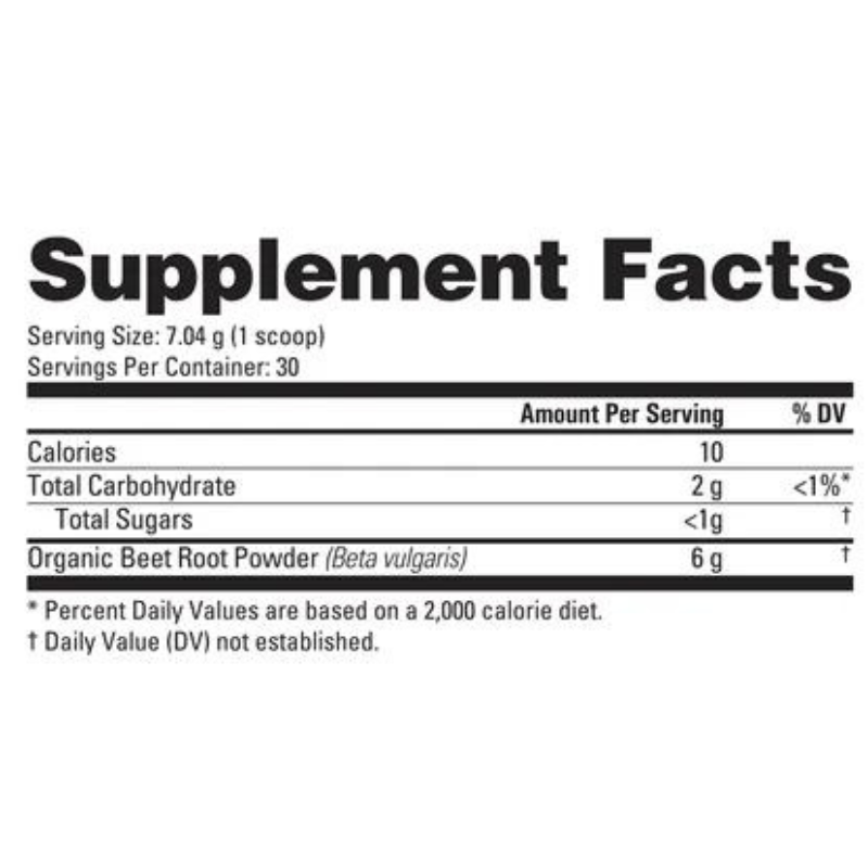 Beet Root Powder – 30 Servings - Sports Nutrition By Max Muscle