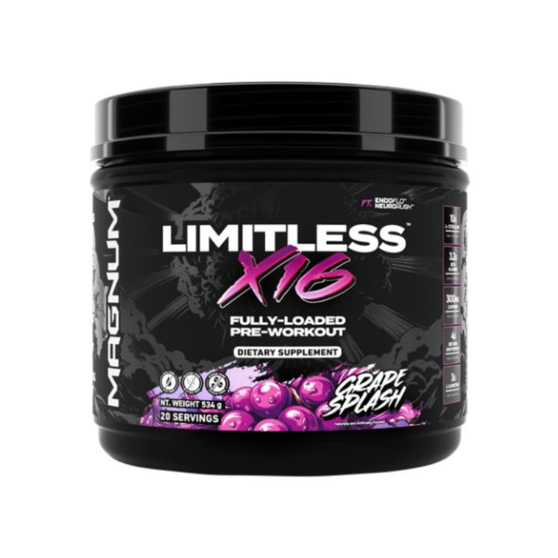 Limitless X16 - 20 Workouts Per Container - Sports Nutrition By Max Muscle