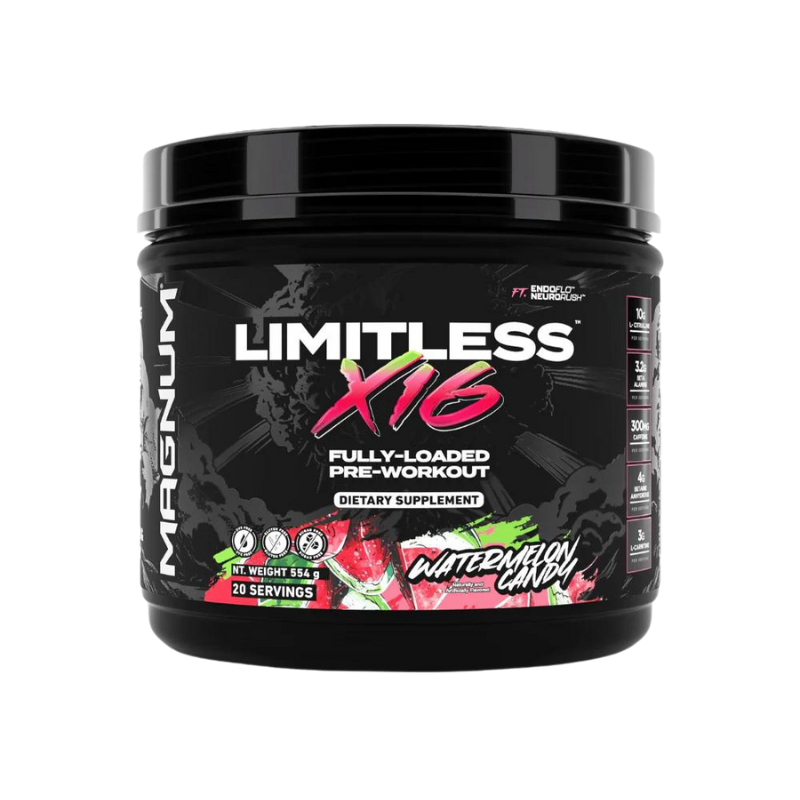 Limitless X16 - 20 Workouts Per Container - Sports Nutrition By Max Muscle