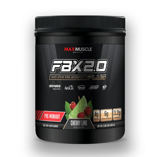 FBX 2.0 PLUS 40 Workouts Per Container - Sports Nutrition By Max Muscle