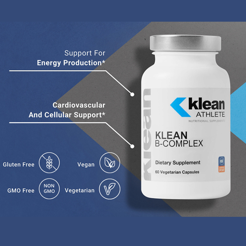 Klean B-Complex – NSF Certified Energy & Metabolism Support - Sports Nutrition By Max Muscle