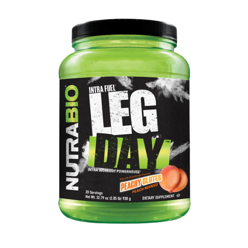 Leg Day Intra Fuel - 20 Workouts Per Container SPORTS PERFORMANCE NUTRABIO Peachy Glutes