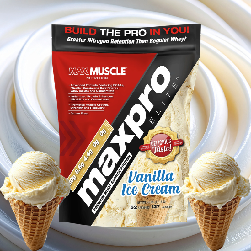 MaxPro Elite - 26/52 Servings Per Container PROTEIN SUPPLEMENTS Max Muscle Sports Nutrition