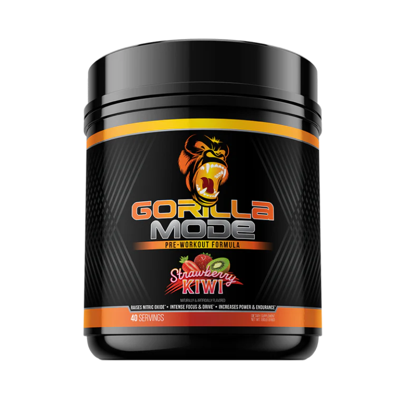 Gorilla Mode Pre-Workout - Upgraded Formula – 40 Workouts - Sports Nutrition By Max Muscle