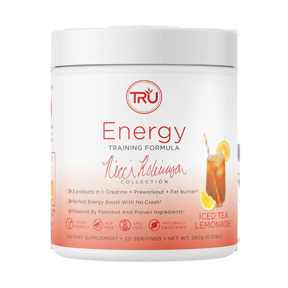 TRU Energy - Complete Training Solution - 20 Workouts Per Container - Sports Nutrition By Max Muscle