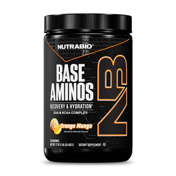 Base Aminos - 30 Servings AMINO ACIDS NUTRABIO Orange Mango
