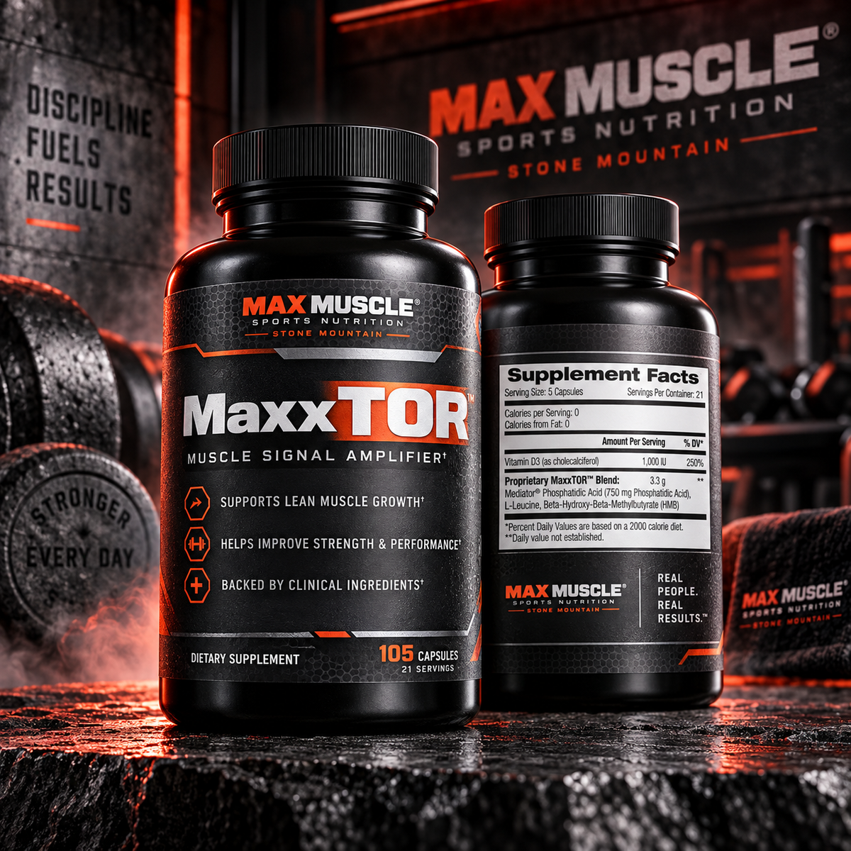 MaxxTOR Complete XL Muscle-Building Stack