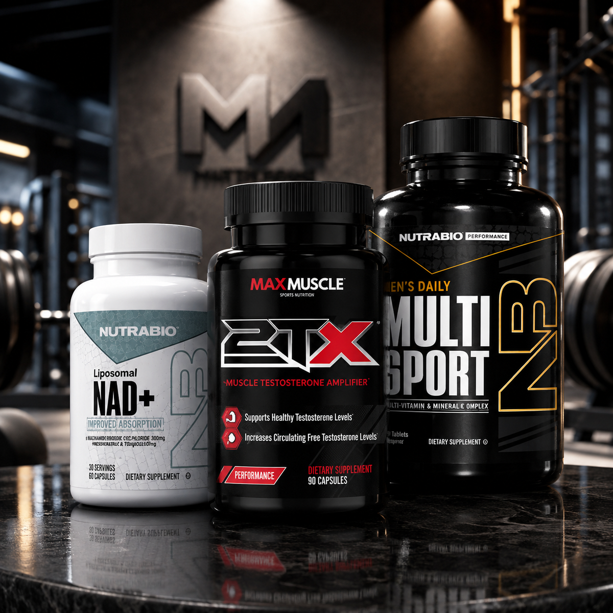 Men’s Prime Performance Stack TESTOSTERONE BOOSTERS Fast Bundle