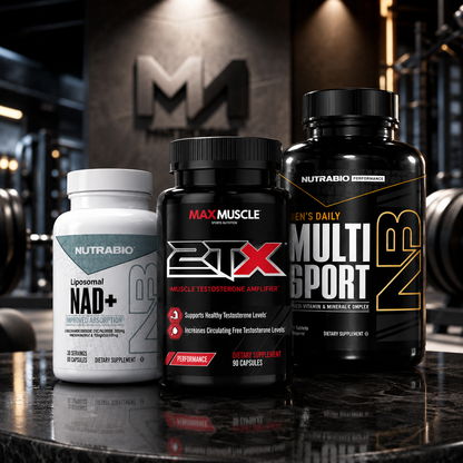 Men’s Prime Performance Stack TESTOSTERONE BOOSTERS Fast Bundle