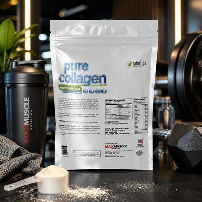 Pure Collagen Protein Peptides - Unflavored, 28 Servings, 560g PROTEIN SUPPLEMENTS Max Muscle Sports Nutrition
