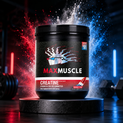 Max Creatine — Pure Creatine Monohydrate (90 serving per container) SPORTS PERFORMANCE Max Muscle Sports Nutrition