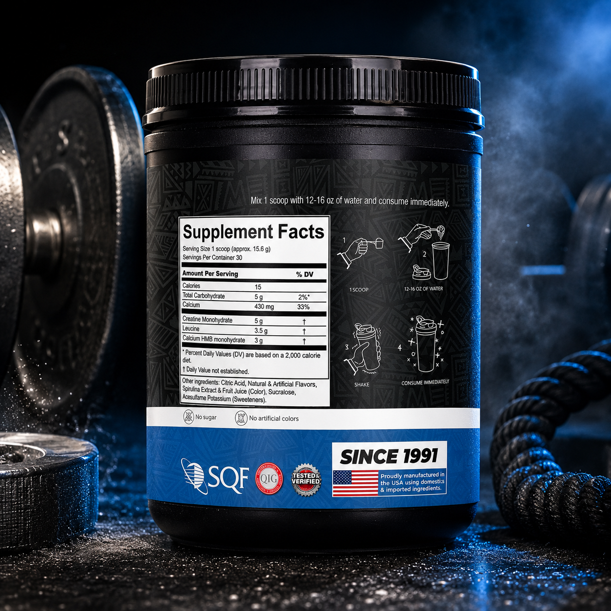 Creatine+ Advanced Formula – Creatine, HMB & Leucine | 30 Servings SPORTS PERFORMANCE Max Muscle Sports Nutrition