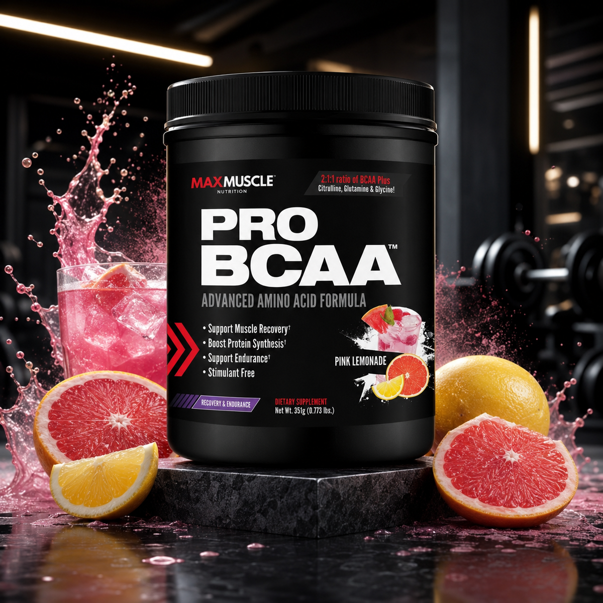 Pro BCAA™ by Max Muscle Sports Nutrition - 30 Servings Per Container AMINO ACIDS Max Muscle Sports Nutrition