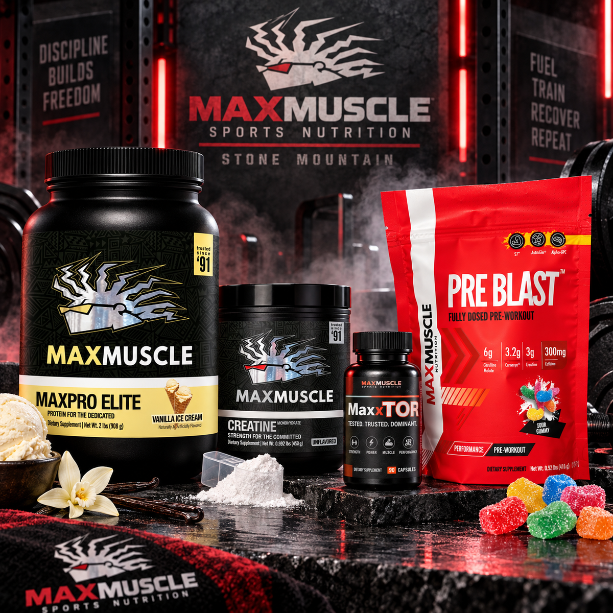 MaxxTOR Complete XL Muscle-Building Stack