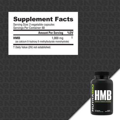 HMB (1000mg) 60 Servings Per Container - Sports Nutrition By Max Muscle