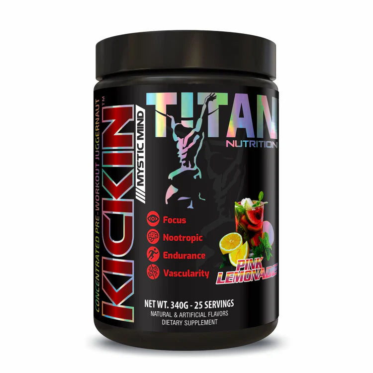 Kickin™ Mystic Mind Pre-Workout - Cognitive Enhancing Workout Supplement (25 Workouts) - Sports Nutrition By Max Muscle