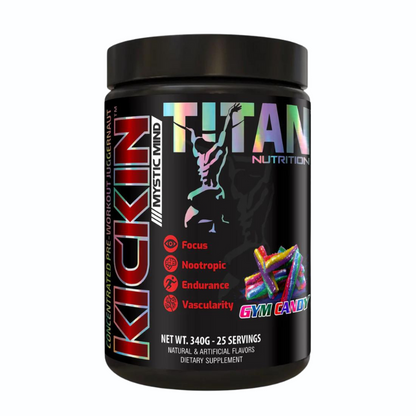 Kickin™ Mystic Mind Pre-Workout - Cognitive Enhancing Workout Supplement (25 Workouts) - Sports Nutrition By Max Muscle