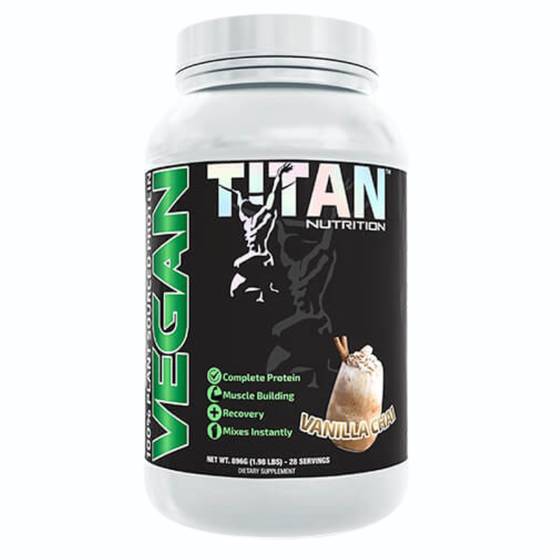 Titan Vegan™ Protein 2lbs - 28 Servings Per Container - Sports Nutrition By Max Muscle