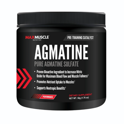 Agmatine Sulfate - 100 Servings Per Container - Sports Nutrition By Max Muscle