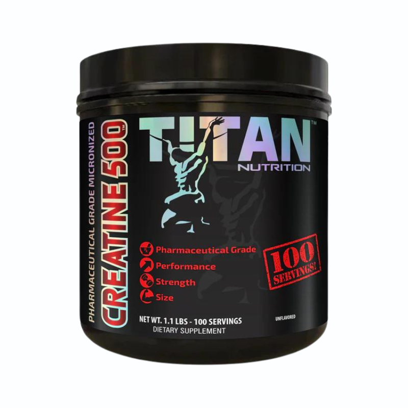 Titan Creatine - 100 & 40 Servings Per Container - Sports Nutrition By Max Muscle
