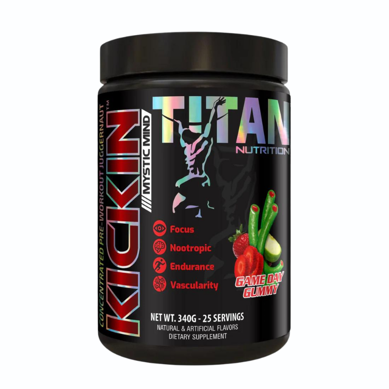 Kickin™ Mystic Mind Pre-Workout - Cognitive Enhancing Workout Supplement (25 Workouts) - Sports Nutrition By Max Muscle