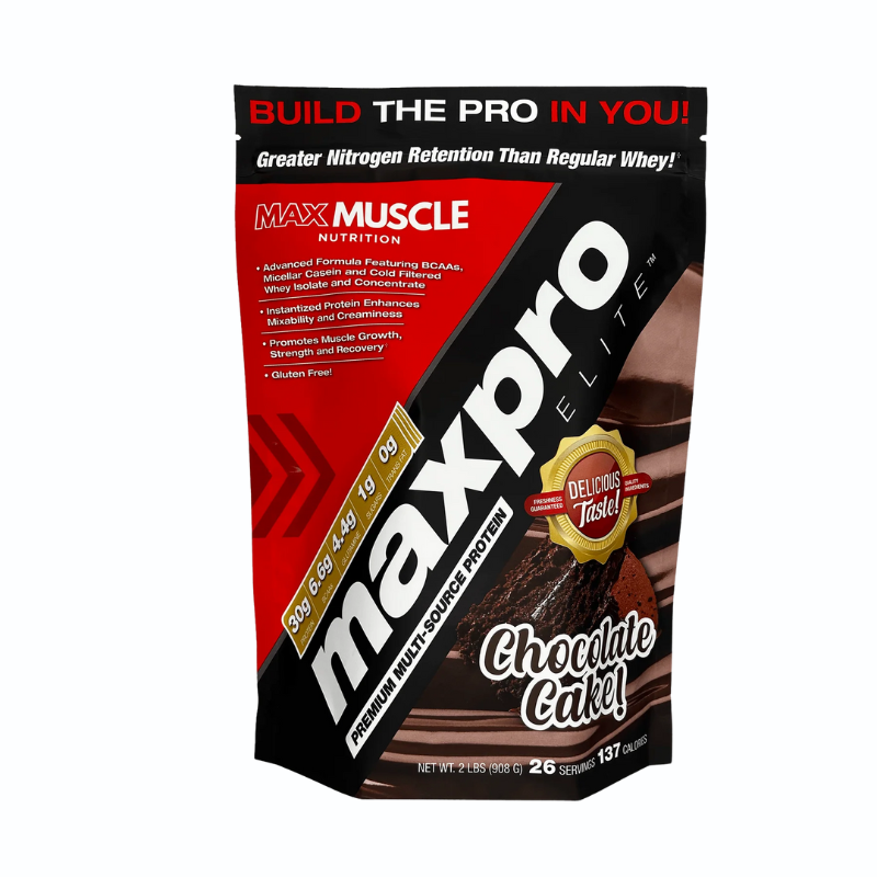 MaxPro Elite - 26/52 Servings Per Container - Sports Nutrition By Max Muscle